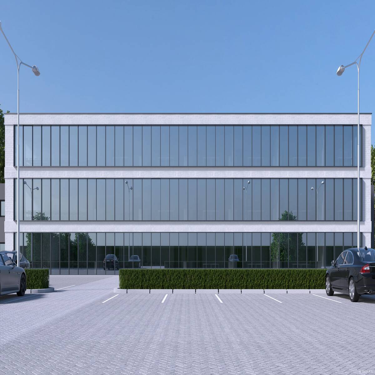 SOLARLUX® sunbelt D60 kombiniert effektive Sonnenschutztechnik mit angenehmer Lichttransmission und sorgt bei diffusem Wetter für harmonische, gleichmäßige Lichtverhältnisse.