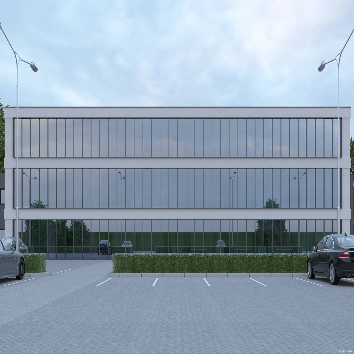 SOLARLUX® sunbelt crystal von Arnold Glas sorgt auch bei diffusem Licht für klare Durchsicht, angenehme Helligkeit und energieeffiziente Glasarchitektur.