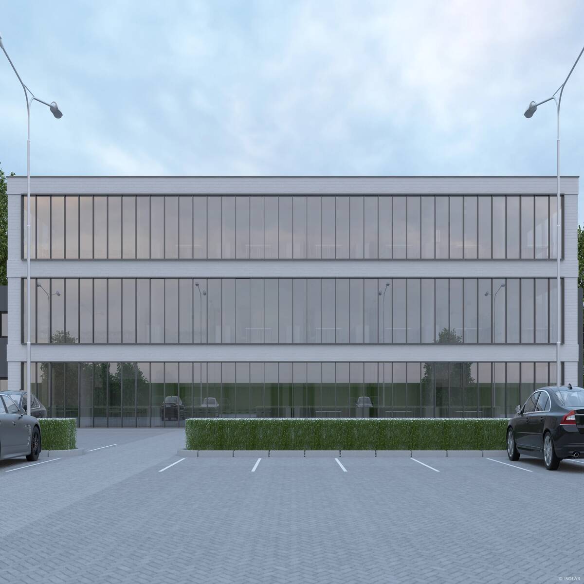 SOLARLUX® sunbelt D70 kombiniert hohe Lichttransmission mit effektiver Wärmedämmung und sorgt für klare, gleichmäßige Lichtverhältnisse bei diffusem Wetter.